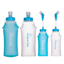 户外运动软水袋便携可折叠水壶马拉松跑步饮水袋骑行登山补水装备