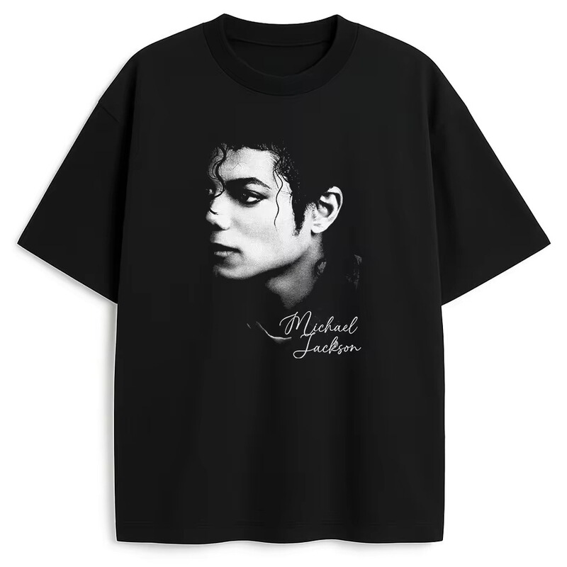 Pure Cotton T-Shirt Popular Icon Michael Jackson T-Shirt for Men and Women Summer Cotton Millennium Clothing Casual Fashion Pure Cotton T-Shirt Popular Icon Michael Jackson T-Shirt for Men and Women Summer Cotton Millennium Clothing Casual Fashion