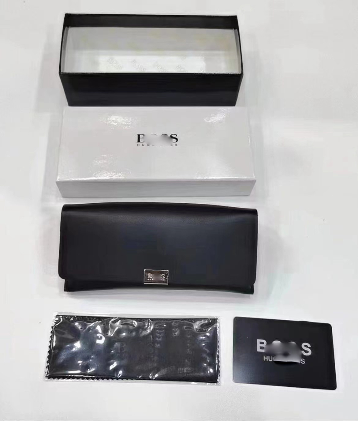 Inventario al por mayor nueva caja de gafas de alta calidad, caja de gafas de sol de alta gama, caja de gafas de sol, caja de paquete completa