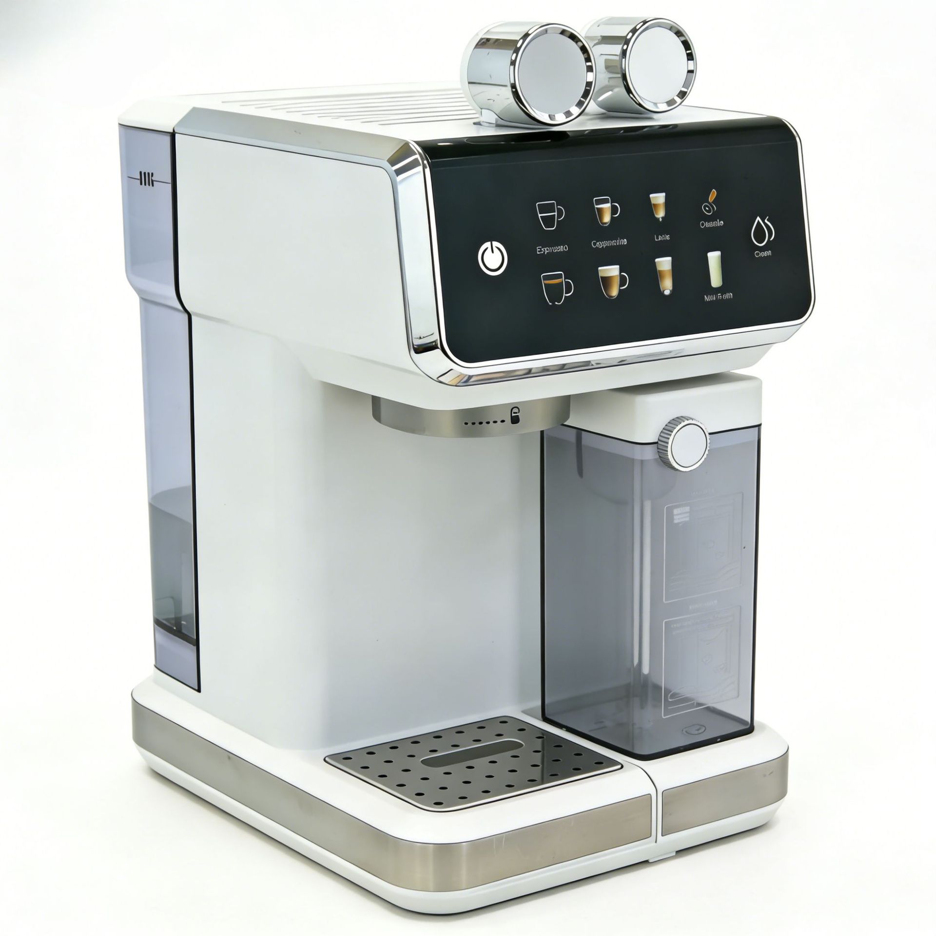 Máquina Espresso Máquina de café italiano Máquina de café 20Bar semiautomática pequeña para el hogar Espuma de leche transfronteriza