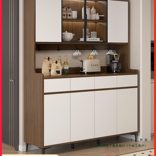 Sideboard Wall-Mounted Integrated Storage Cabinet 2025 New Kitchen Cabinet Cabinet Living Room Wine Cabinet Storage Cabinet Storage Cabinet
