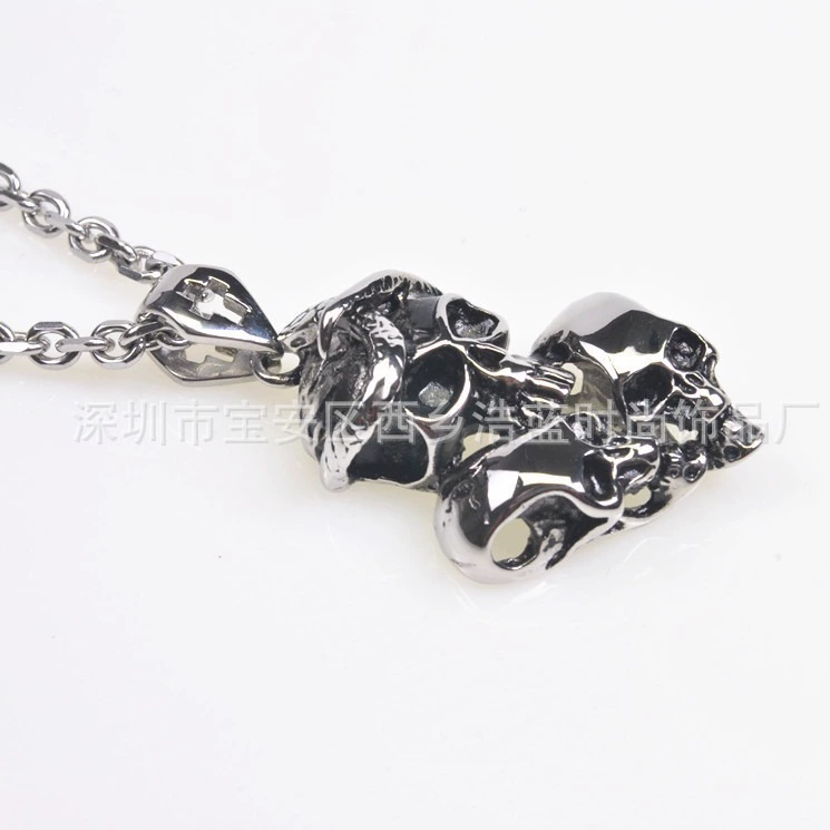 Pendant stainless steel for men and women, accessory, (Physicals), punk style