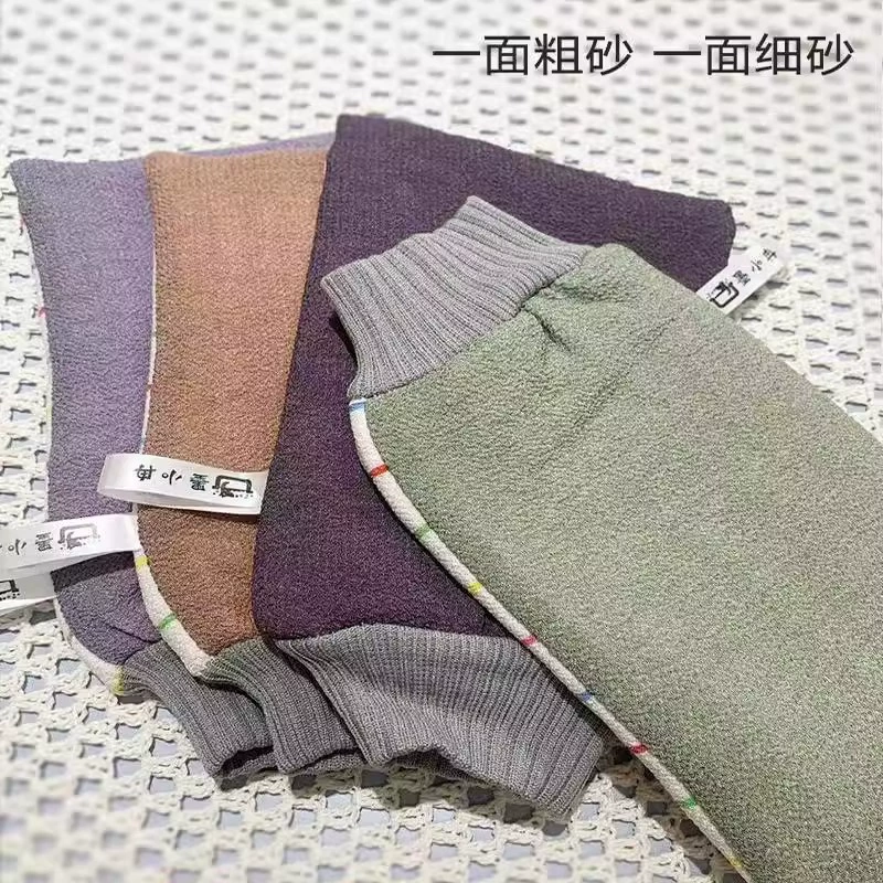 Двустороннее толстое и тонкое банное полотенце двойного назначения AB, сильное чистящее средство для грязи, утолщенное бытовое банное полотенце, мужское и женское банное полотенце