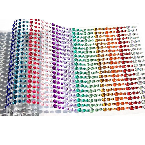 Amazon DIY children's eye diamond stickers face eyebrow diamond stickers acrylic masquerade diamond stickers