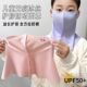Children's Sunscreen Neck Long Mask Summer Full Face Three-Dimensional Ice Silk 3-12 Years Old New Breathable for Boys and Girls