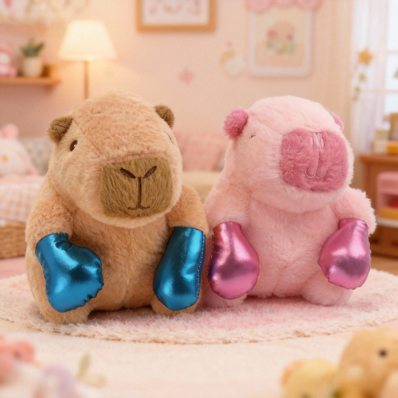 Boutique capibara agarra muñeca juguetes de peluche boda arrojar muñecas de delfín movibles al por mayor transfronterizo