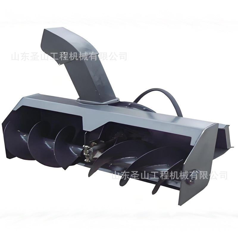 批发小型多型号滑移式装载机属具 松土器 抓木器 破碎锤 扫雪机