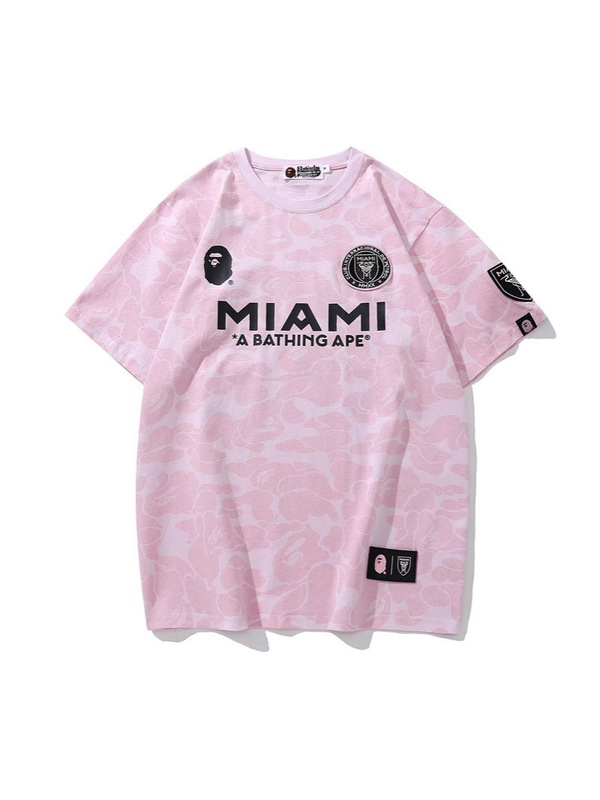 クロスボーダー迷彩スポーツ半袖Ape International共同ブランドファッションラウンドネック通気性3DプリントTシャツ卸売|undefined