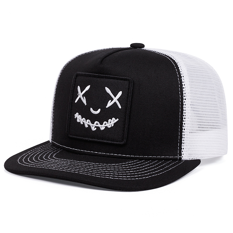 Xiyin comercio exterior caliente temu nuevo sombrero XX sonrisa bordada cuatro estaciones gorras de béisbol de todo fósforo sombreros de moda para hombres y mujeres