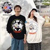 [Tap to glow]pure cotton lovers Sweater Korean Edition Versatile T-shirts Easy leisure time men and women jacket Shine