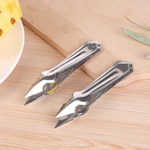 Manufacturer wholesale stainless steel pineapple eye remover fruit peeler blade seed remover clip eye digging tool pineapple hole digger