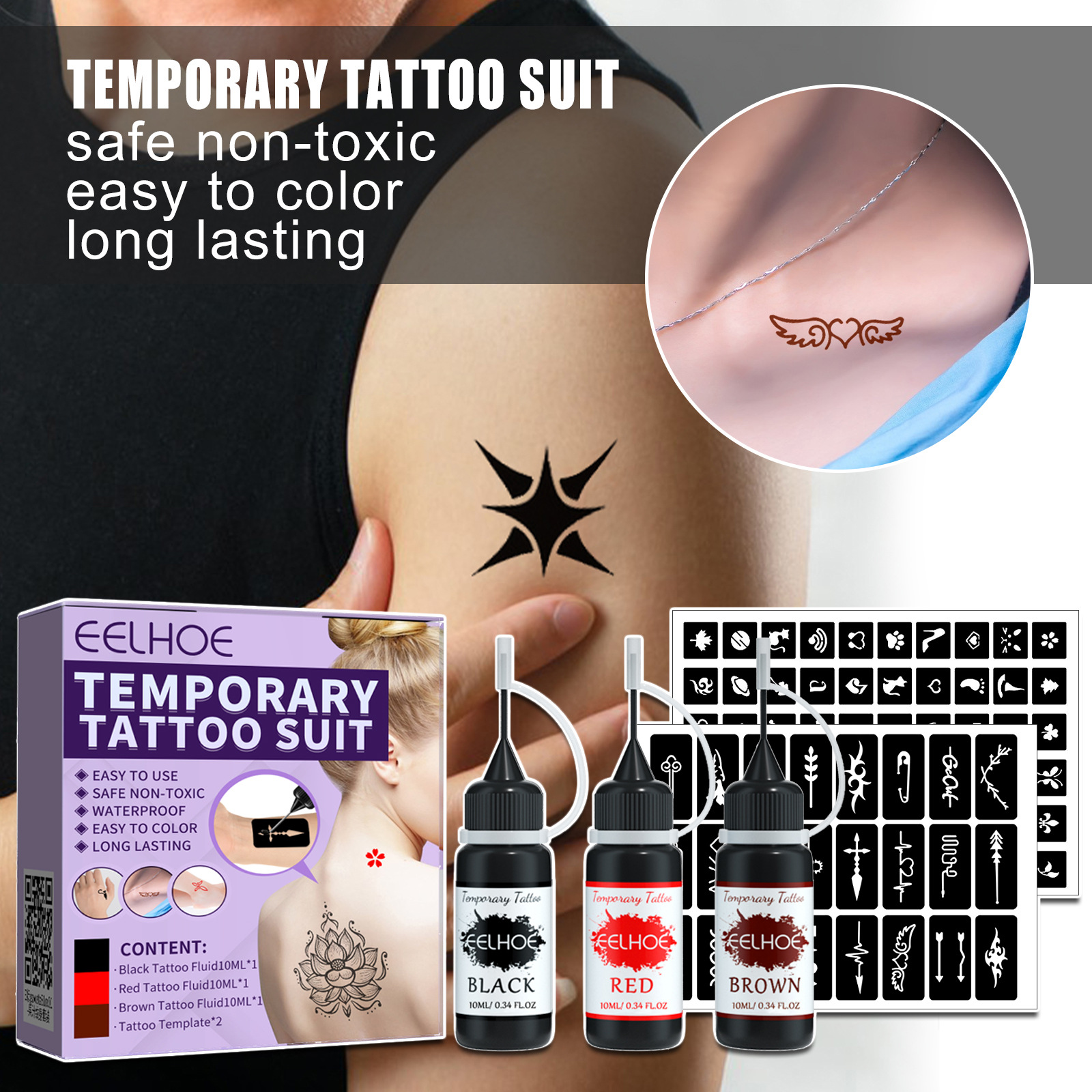 EELHOE Juice Tattoo Set Design 3