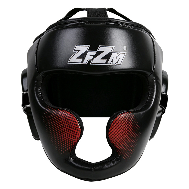 Casco de Protección Facial para Boxeo y Sanda de PU para Entrenamiento image 6