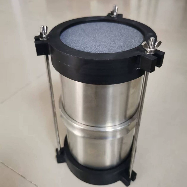 Φ70 Трехосный сатурирующий аппарат Национальный стандартный размер Трехосный тестовый образец насыщенного грунта 70×140 мм