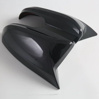 exterior car modifications: rearview mirror – Şüşə kənarı xromları/moldingləri - piano-black-cowhorn-rearview-mirror2