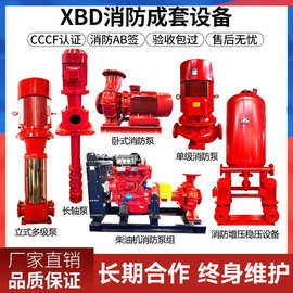自动喷淋泵XBD立式多级消防泵室内外消火栓给水泵稳压泵消防水泵