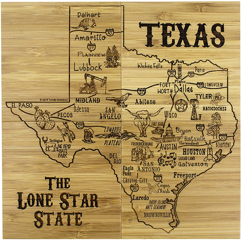 Mapa de madera de la montaña de madera almohadilla de aislamiento de la pantalla de seda montaña personalizada posavasos almohadilla de aislamiento Pino montaña de haya