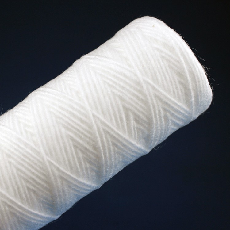 Venta al por mayor de 20 pulgadas de alambre de herida elemento de filtro de fibra de polipropileno de alambre de arena galvanoplastia química PCB fábrica electrónica consumibles núcleo de algodón