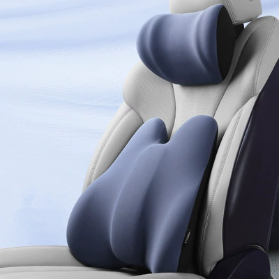 car adjustable waist cushion — Headrest - suit-lake-blue