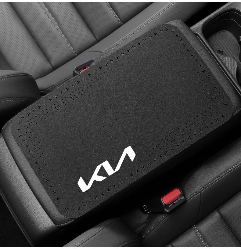 Foreign trade cross-border new car armrest box pad suede car central armrest box protective pad Four Seasons Universal