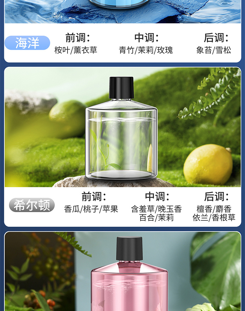 Intelligent car aromatherapy automatic spray lasting fragrance car perfume high-end fragrance machine star top pickup light