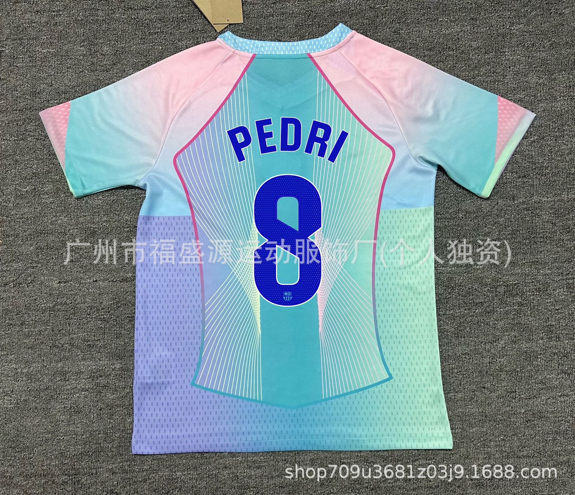 Mayorista 2526 camiseta del Barça No. 10 Yamal Real Madrid Mbappé PSG Arsenal Bayern camiseta de fútbol de mangas cortas