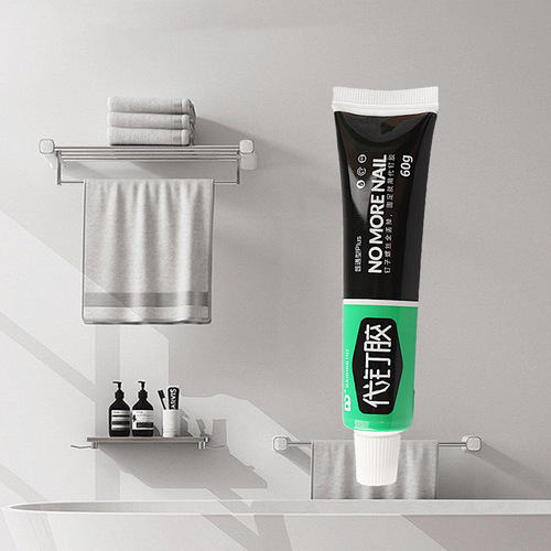 Nail-free glue for home wall tiles on behalf of nail glue glass door and window glue waterproof nail-free strong glue without punching all-purpose glue