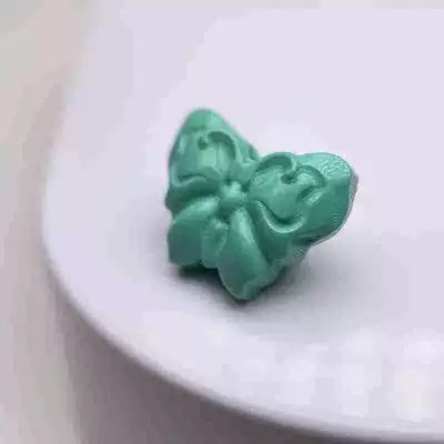 Zərgərlik ara hissələri: Accessories Bucket Beads Green - butterfly-size-about-14104mm