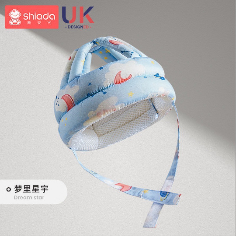 Protector de cabeza artefacto para bebé almohada anticaída anticolisión de dibujos animados bebé niño pequeño sombrero anticaída almohada almohada almohadilla protectora transpirable