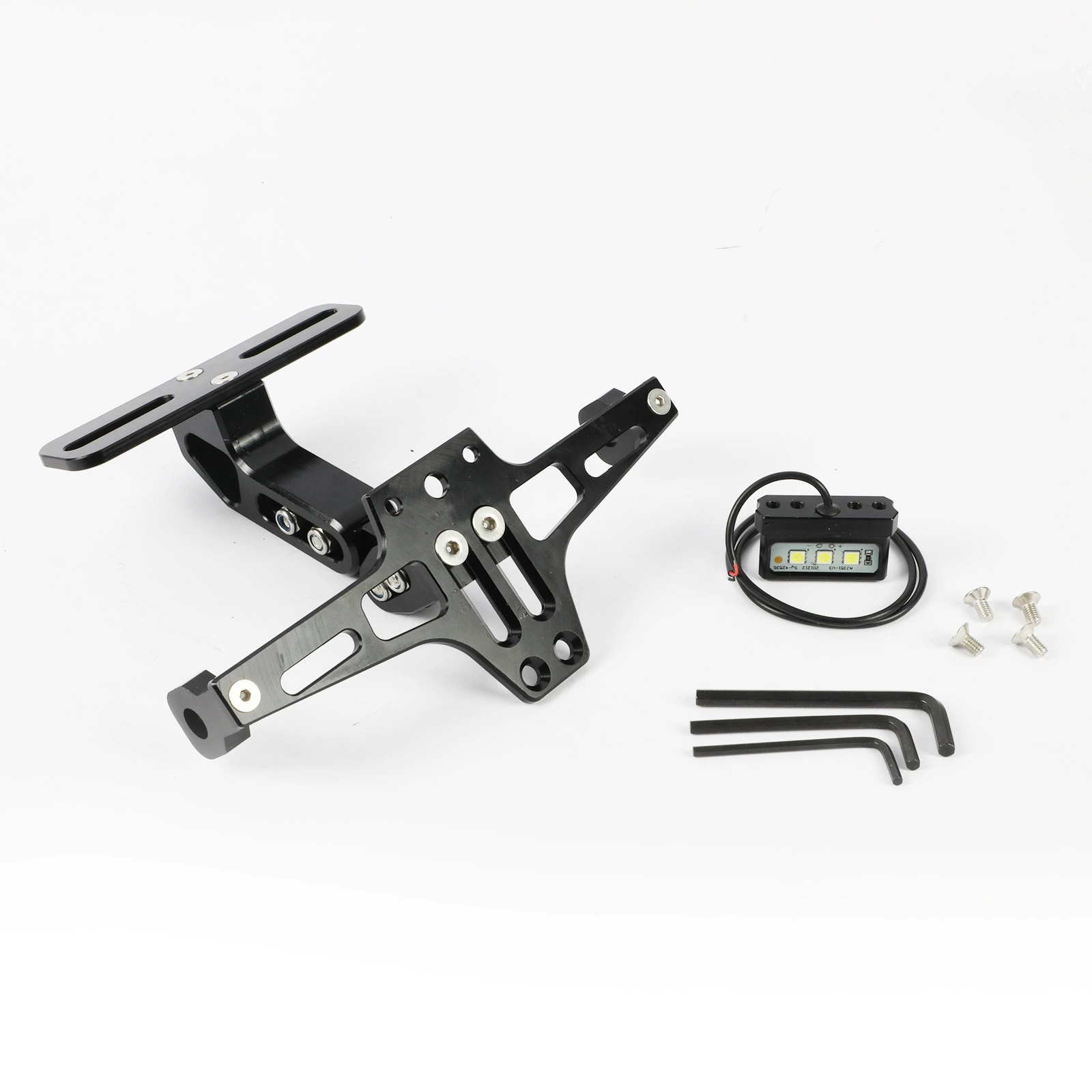 Modified adjustable metal tubing with light, support frame, aluminum alloy
