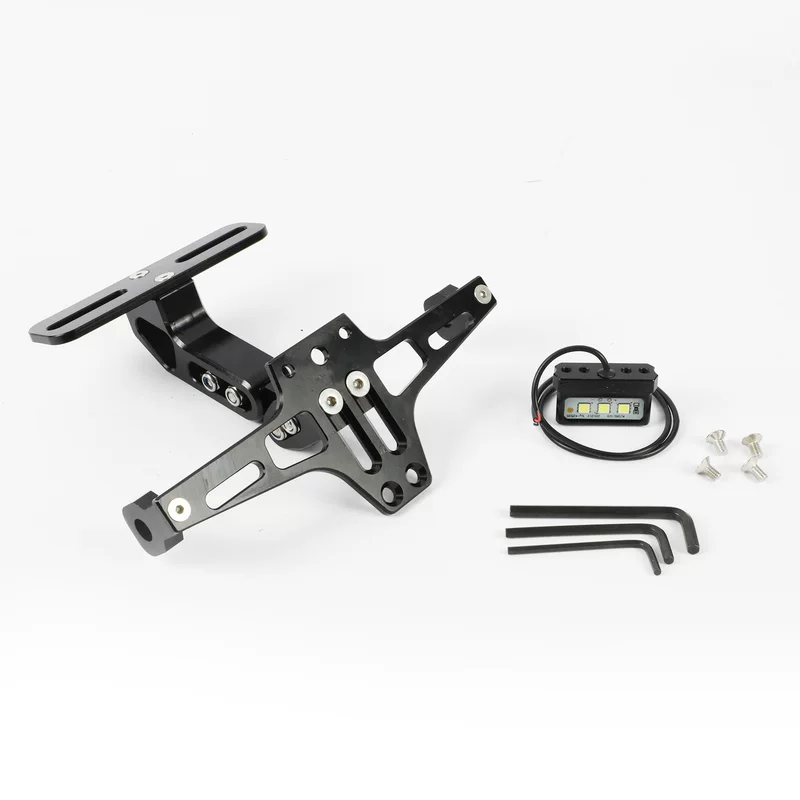 Modified adjustable metal tubing with light, support frame, aluminum alloy