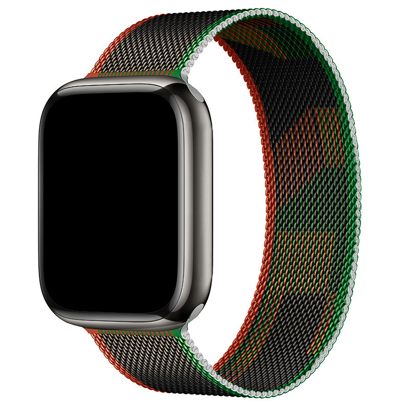 Aplicable Ultra2 Apple Apple Watch Milannis pulsera de acero inoxidable hebilla de absorción s10 pulsera