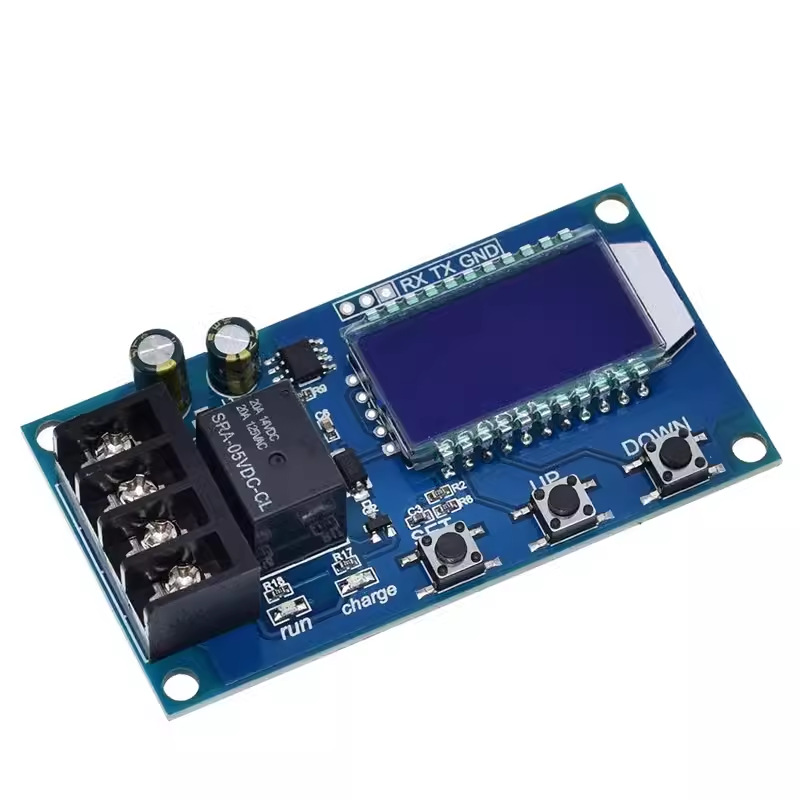 XY-L10A蓄电池电瓶充电控制模块 数字充满断电过充保护开关6-60V