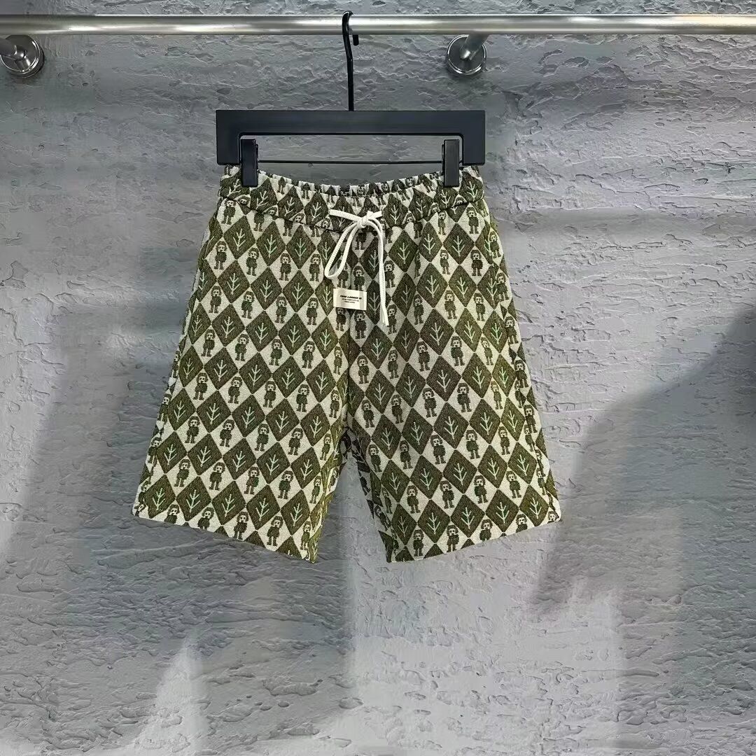 Men's Cooling Quick-Dry Shorts, 5-Inch Ice Silk Beach Shorts With Elastic Waist For Summer_viptrois.com