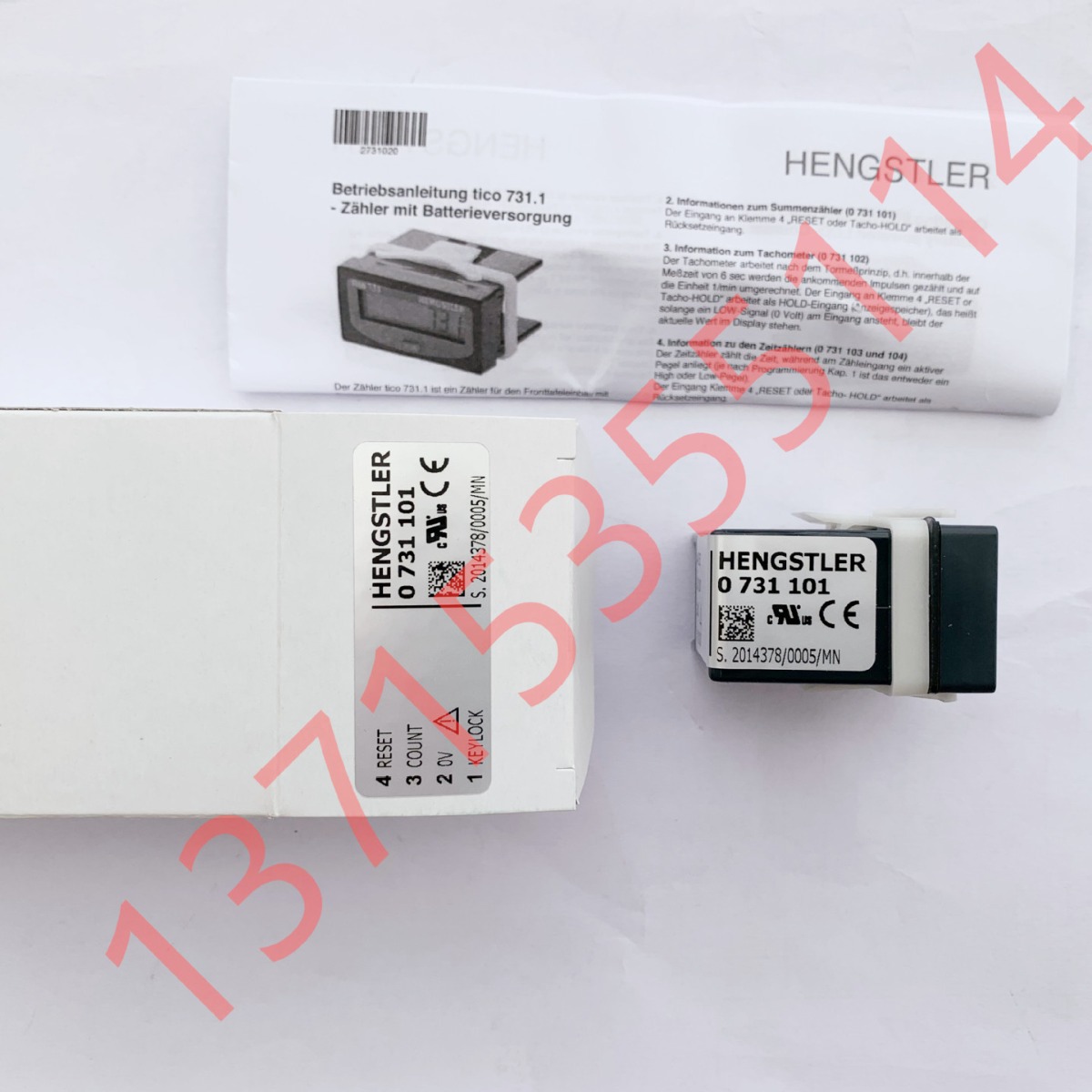 0732003 德国HENGSTLER亨乐士tico 732电子计数器  0 732 003