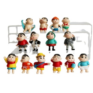 16 Crayon Small New Cartoon Creative Character Center Console Desktop Decoration Small Ornaments Blind Box Doll Small Toy