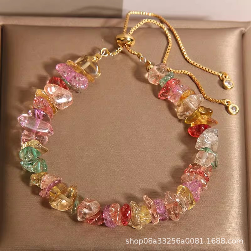 Sophisticated fresh crystal bracelet