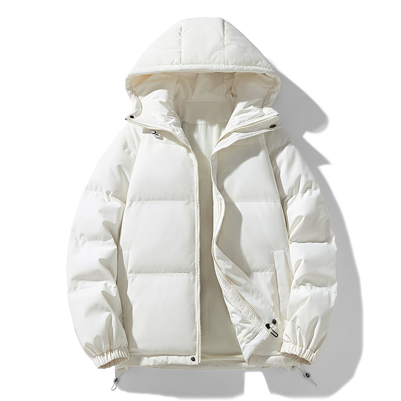 Solid trend fashionable men's down jacket, (Cross-border trading), increased thickness
