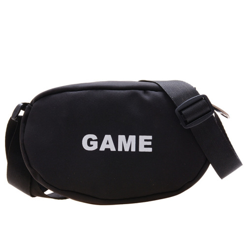 New Letter Messenger Bag Kindergarten Boys and Girls Versatile Coin Purse Casual Lightweight Canvas Bag Travel Bag