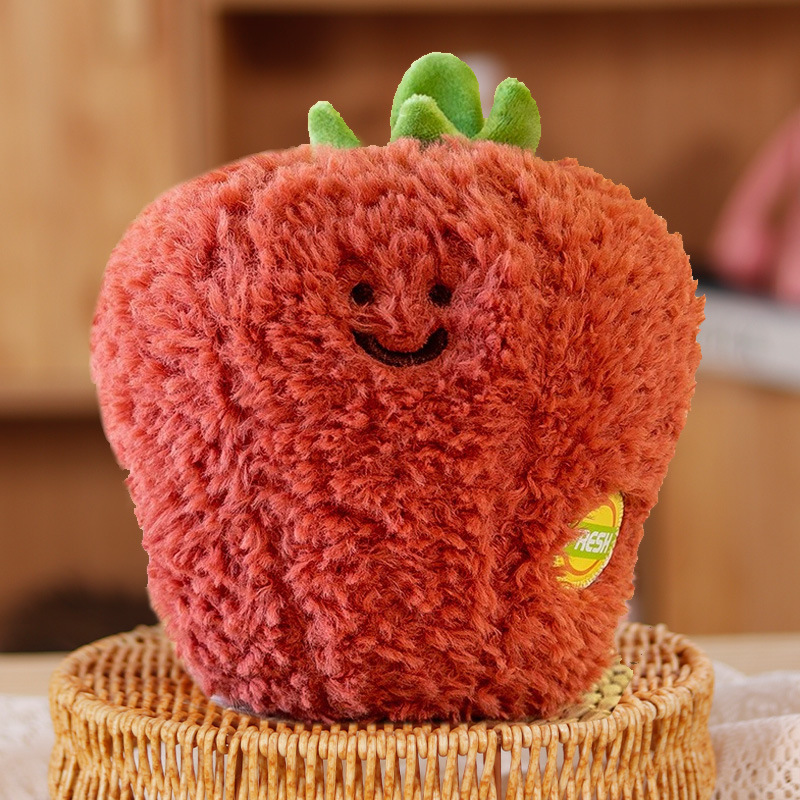 Muñecas de ocho pulgadas de simulación de muñecas de verduras muñecas de peluche muñecas de frutas pequeñas muñecas de boda arrojar regalos muñecas