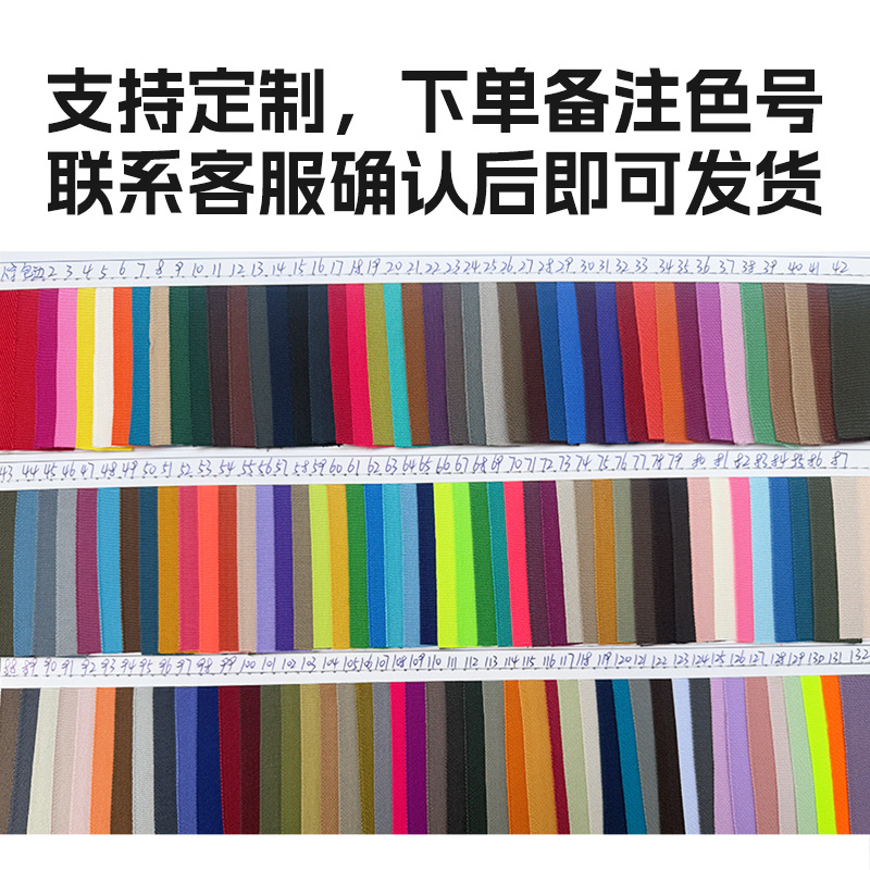Cinta de poliéster de colores para zapatos, sombreros, ropa, bolsos, colchones, delantales, tiras de ribete, tiras de ribete de malla de poliéster. image 14