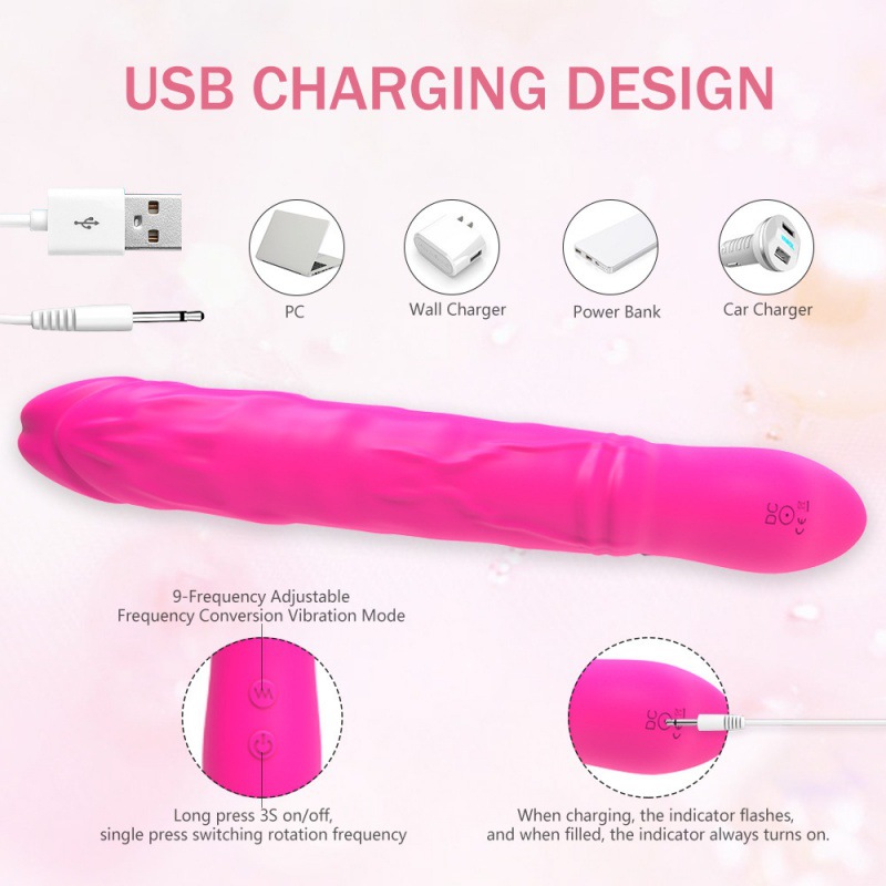 斯汉德 Rotating silicone toy for adults, engine, vibration
