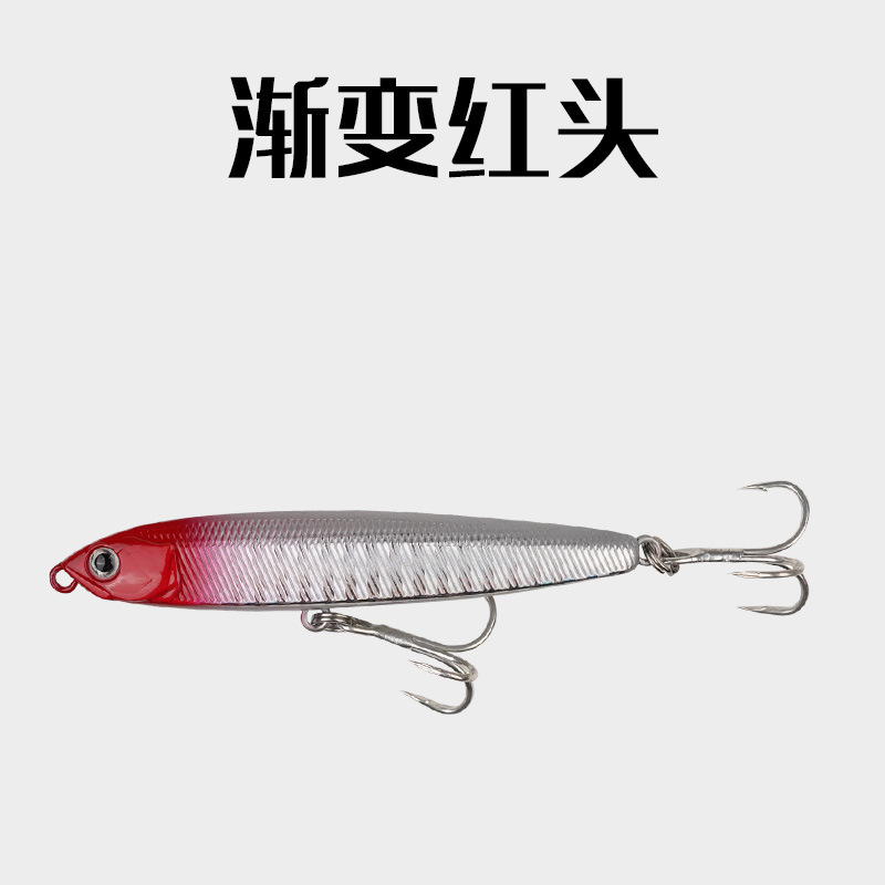 Sinking Minnow Lures 10 Colors Hard Plastic Baits Bass Trout Saltwater Sea Fishing Lure