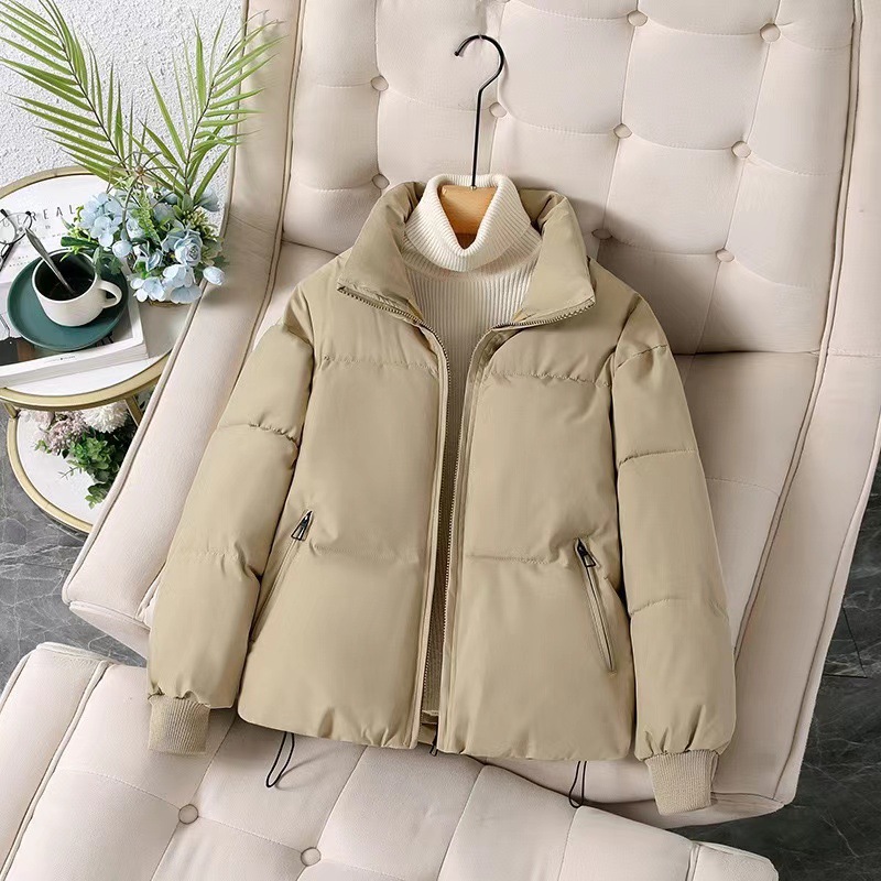 Vêtements pour femmes nouvelle veste en coton veste courte pour femme manteau d'hiver en coton épais et chaud pour étudiant veste en coton Ins_voghion.com