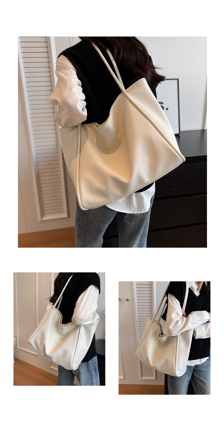Premium Women's Shoulder Bag Large Capacity Commuter Tote Bag_voghion.com