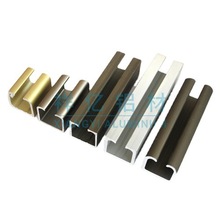 定制窗帘吊轨铝型材铝合金移门轨道铝型材滑轨江苏铝型材厂家加工