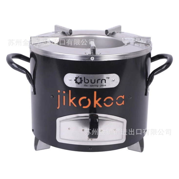 Бытовая дровяная печь из нержавеющей стали экспортируется в Африку, встроенная многоцелевая топливная плита, духовка, плита на складе оптом