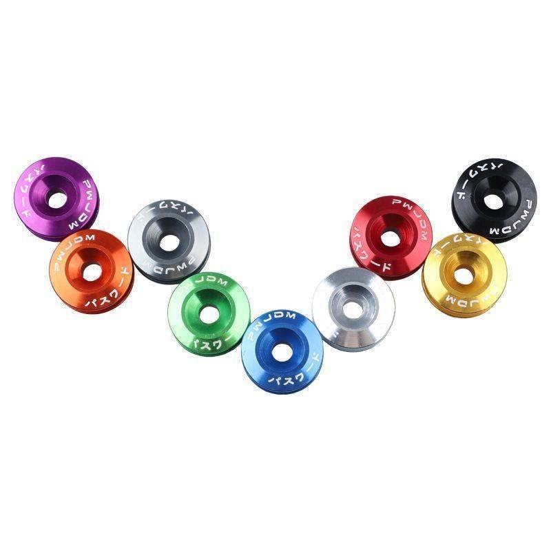 Car Modification Front and Rear Bumper Decorative Hatch Cover Fixing Screws Surround Reinforcement Gasket Decorative Surround Gasket