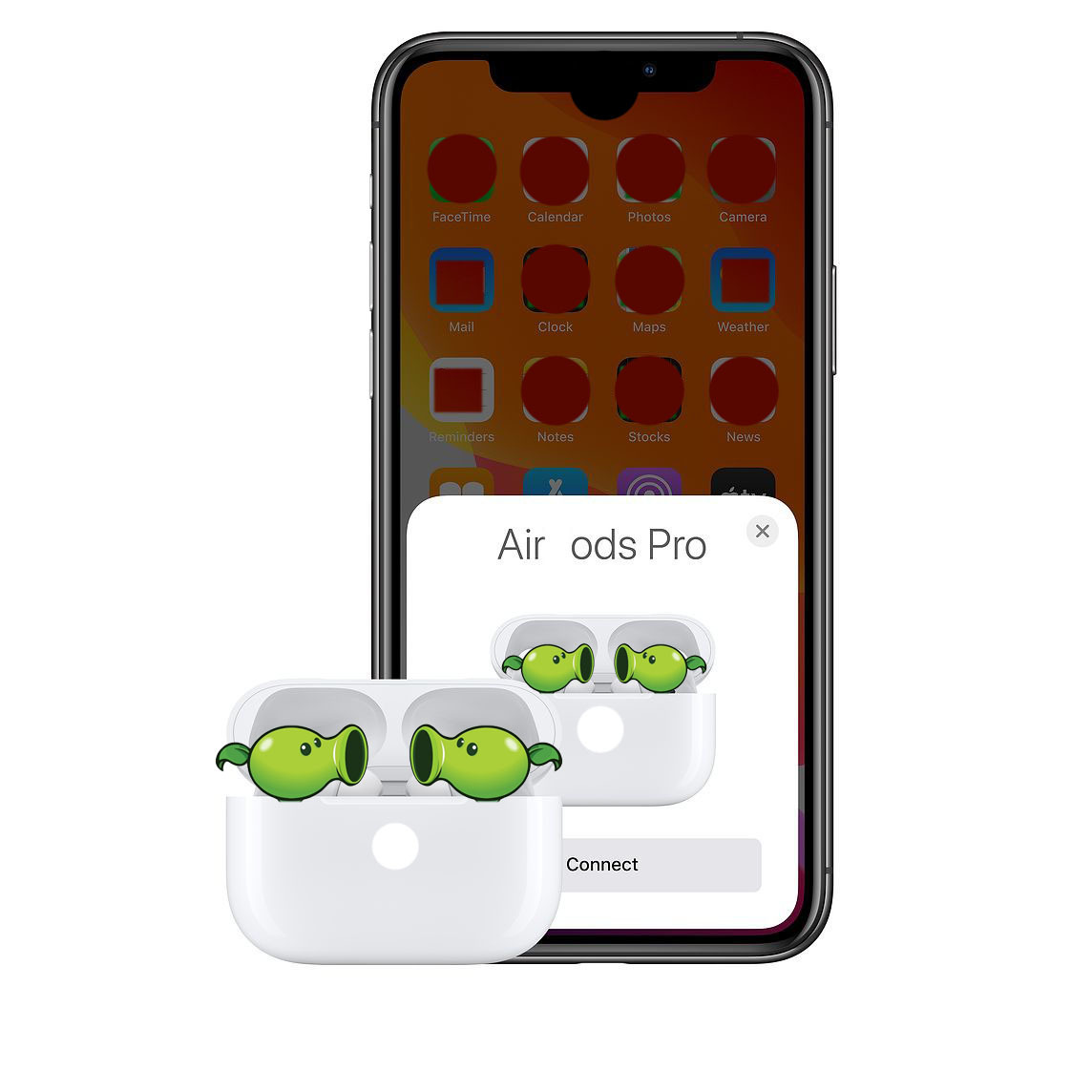 降噪2代5代新4代AIr蓝牙耳机适用苹果pods pro2蓝牙耳机