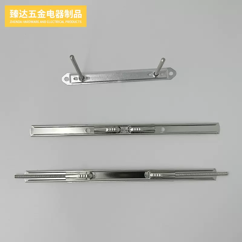 工厂直供202电镀蛇夹 双孔文件夹DIY文具配件装订夹金属铁弹簧夹